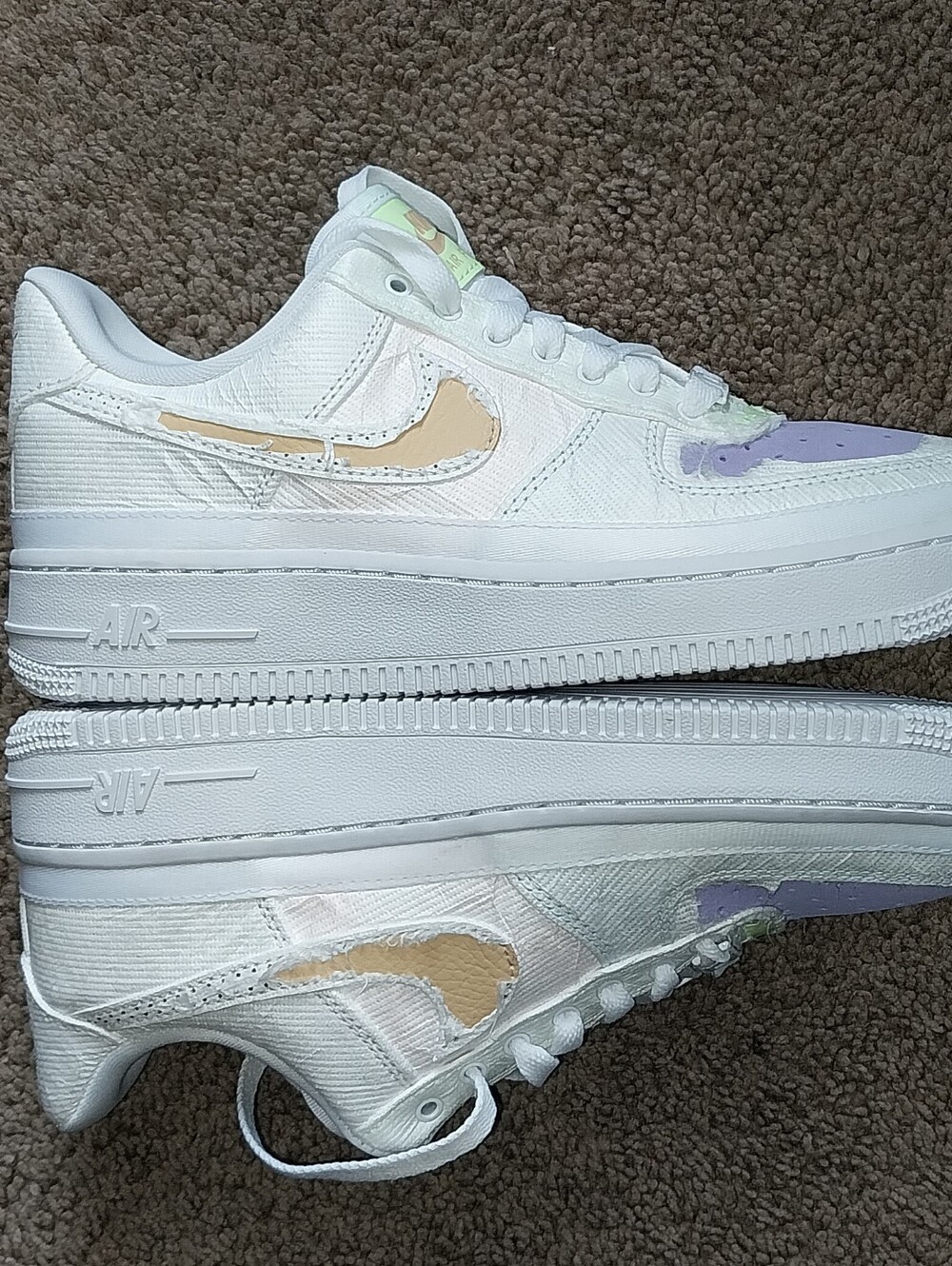 Nike Women’s Air Force 1 '07 Premium Pastel Reveal Low Top Shoe 6.5